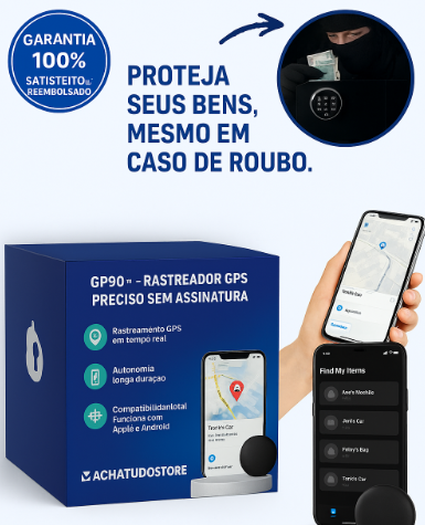 GP90™ – Rastreador GPS com precisão Mundial