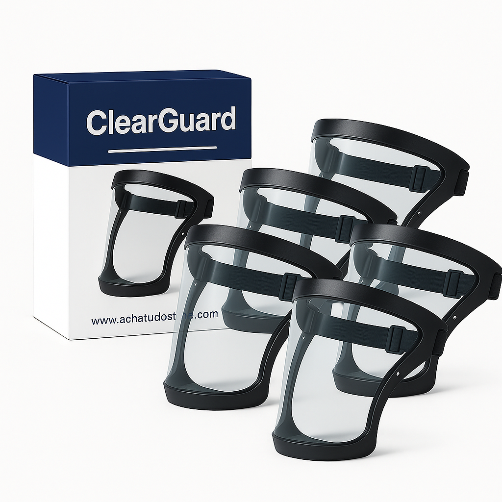 ClearGuard™ - Máscara protetora Facial