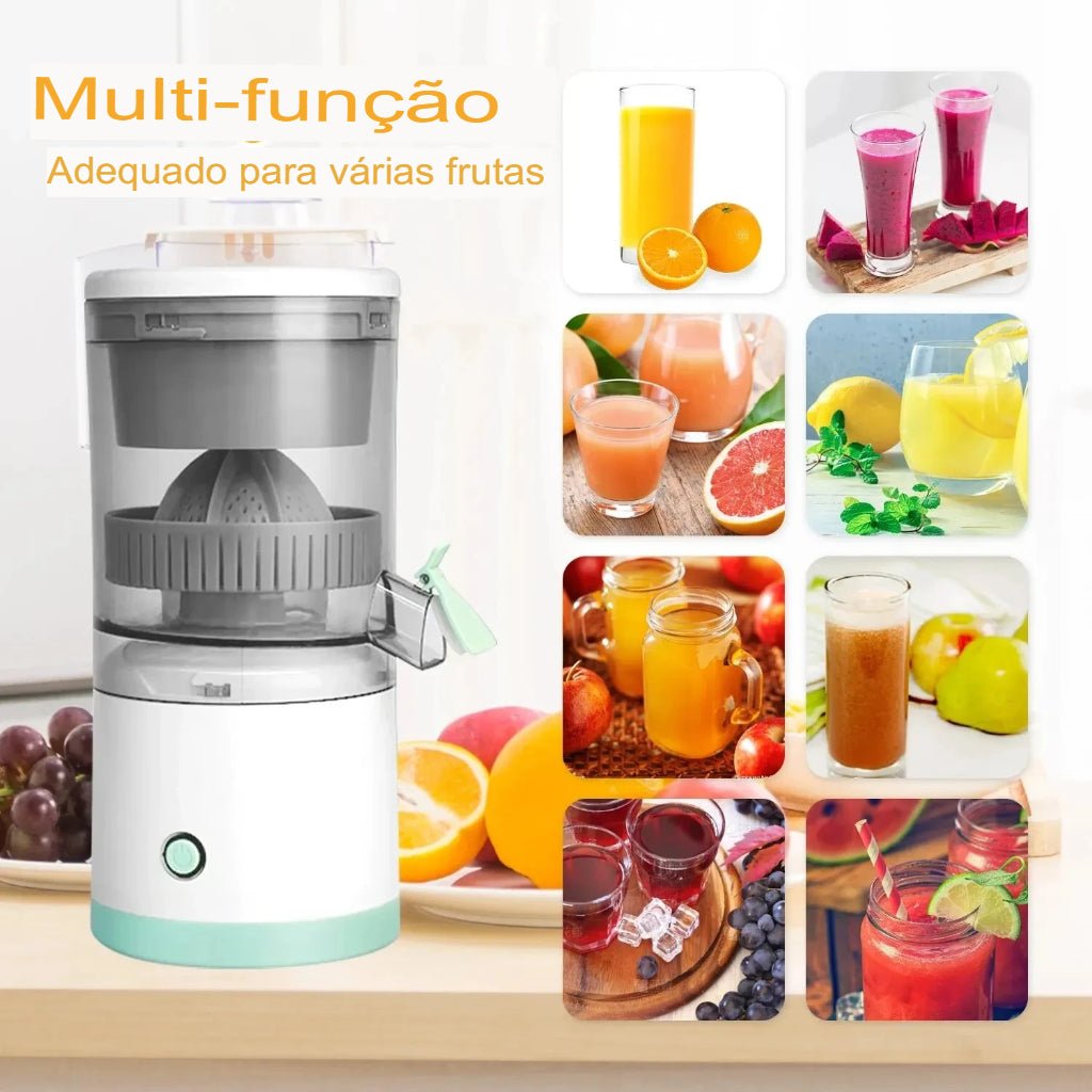 Juice Fast - Espremedor de Frutas elétrico portátil sem fio, recarregável por USB
