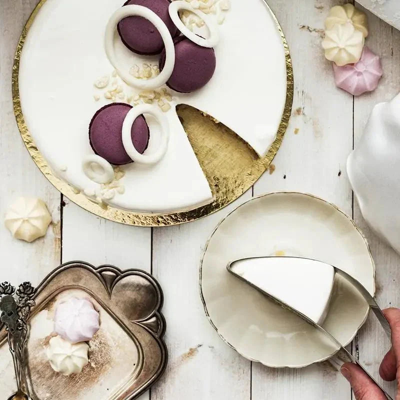 Fatiador de Bolo e Torta Inox com Design Europeu Premium