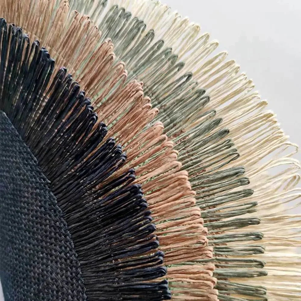 Kit com 4 Sousplasts trançadas em Linho