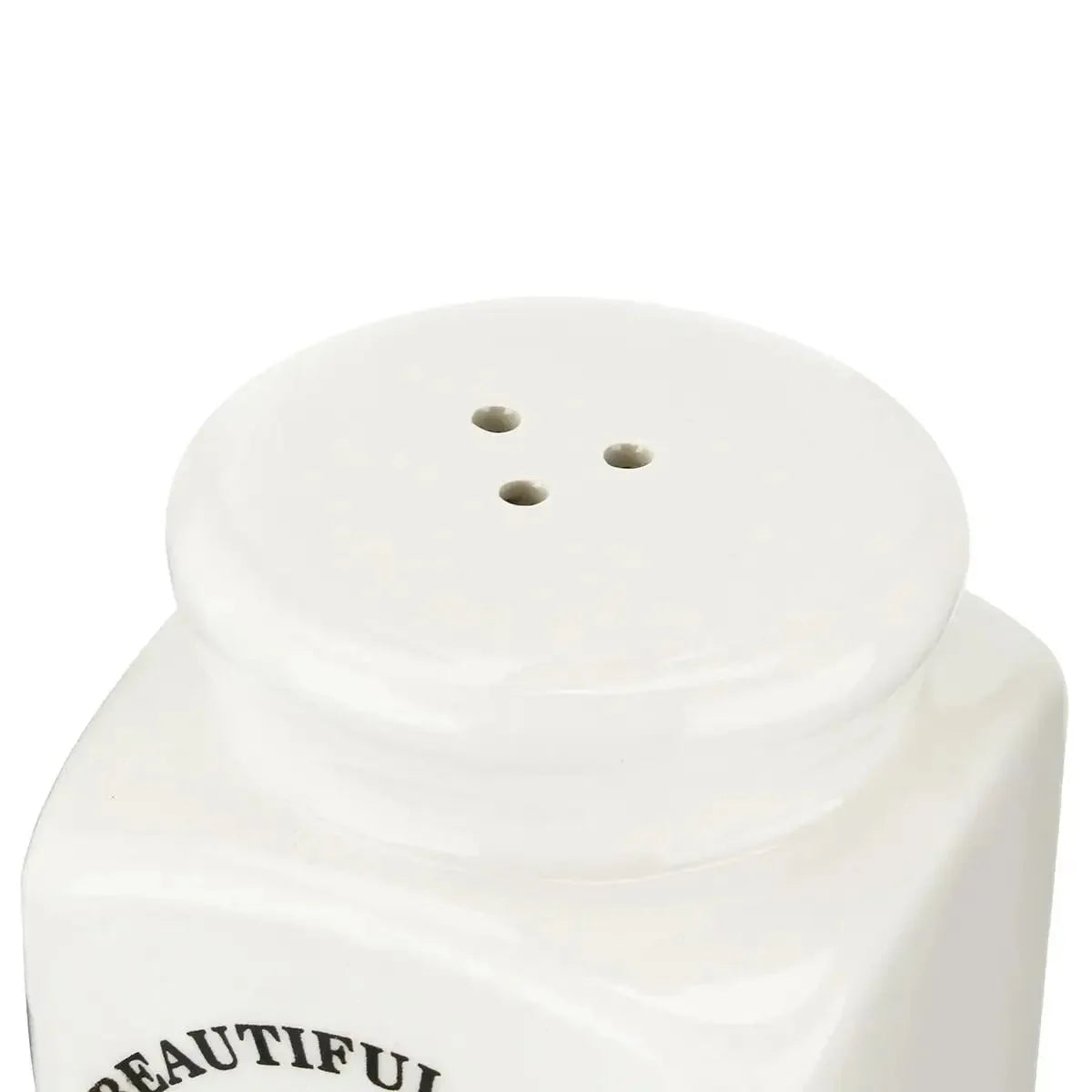 Kit com 4x Pote de tempero de cerâmica com tampa de cortiça