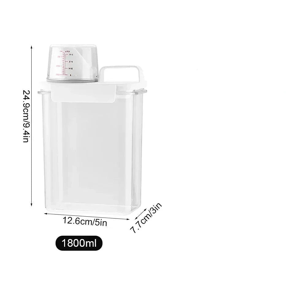 Pote Hermético para Armazenamento com medidor