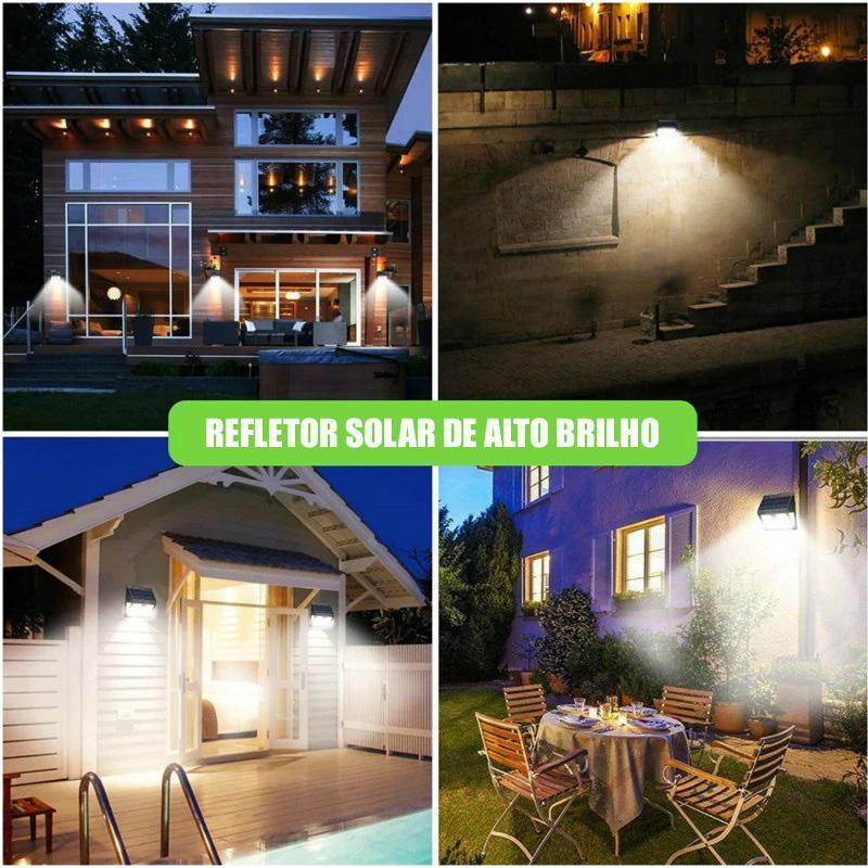 Refletor Solar Iluminador LED - COMPRE 1 E LEVE 2 UNIDADES